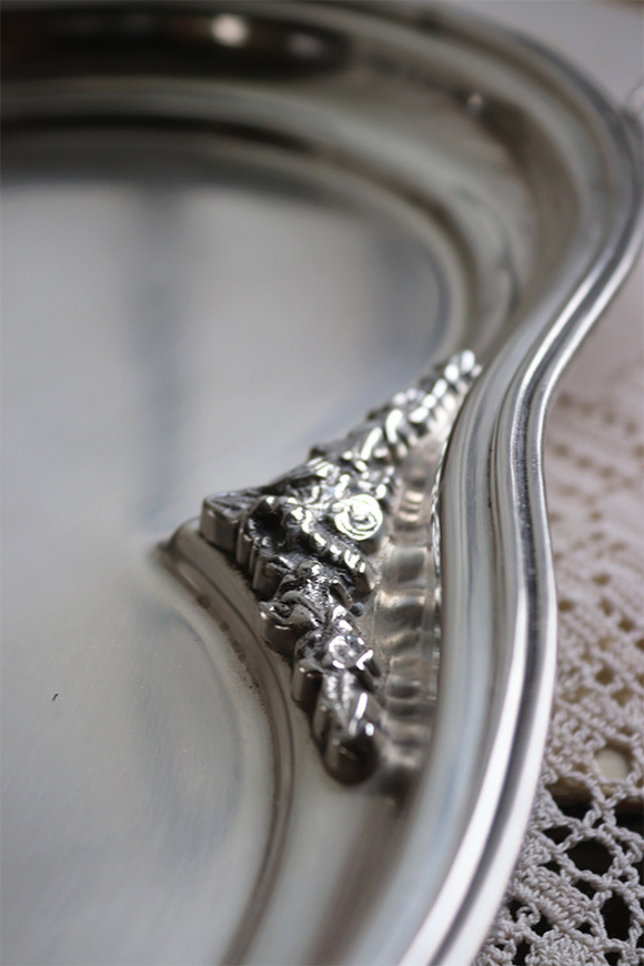 posrebrzana taca Valencia 50x36cm