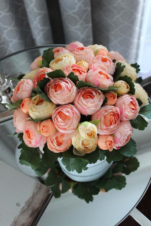 bukiet, Flowerbox / kompozycja Pastels, wys.26cm