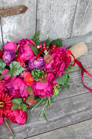 dekoracja, wiązanka nagrobna Premium, dł.77cm 