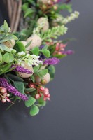 dekoracyjny wianek na drzwi Jajka Wielkanocne, śr.34cm