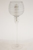 elegancki świecznik glamour, Forester Frost, wys.40cm