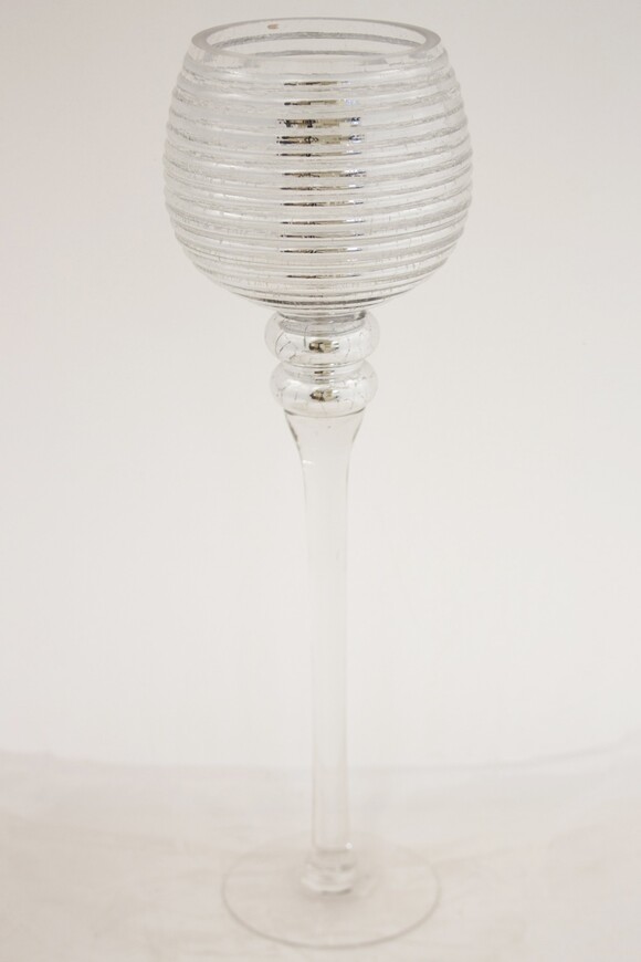 elegancki świecznik glamour, Forester Frost, wys.40cm