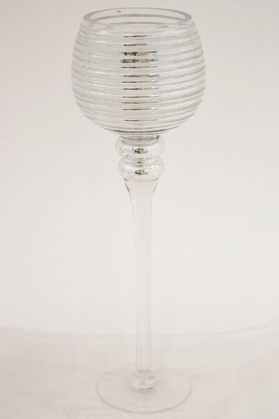 elegancki świecznik glamour, Forester Frost, wys.40cm