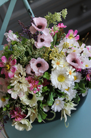 kompozycja kwiatowa / bukiet w ceramicznym naczyniu, Piękna Łąka, wys.40x50x28cm