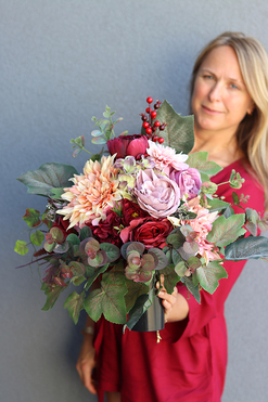 England Reseni, bukiet / dekoracja nagrobna, wys.42cm