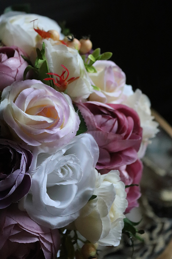 Arkadia Berano, kolorowy flowerbox, wys.28cm