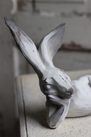 figurka zając / królik, Wielkanocna Siesta, wym.20x46x14.5cm