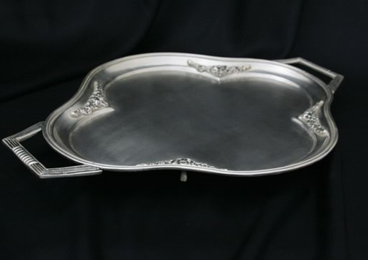 posrebrzana taca Valencia 50x36cm