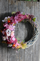 Reneta ogromny wianek dekoracyjny na drzwi, śr.50cm 