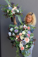 Tedano, komplet ekskluzywnych dekoracji nagrobnych, wiązanka+bukiet