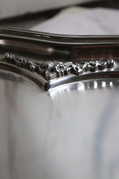 posrebrzana taca Valencia 50x36cm