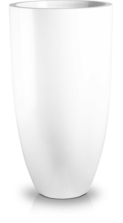 Fiberglass Fiber donica cygaro White 32x62cm