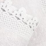 bawełniany ręcznik Ella biały, wym. 70x140cm