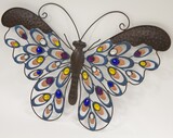 Butterfly 2, dekoracja ścienna motyl, wym.41x64.5cm