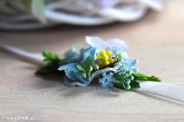 bransoletka kwiatowa na rękę, Candela rozmiar uniwersalny 