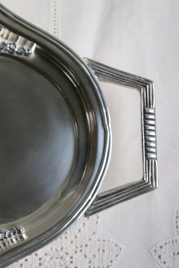 posrebrzana taca Valencia 50x36cm