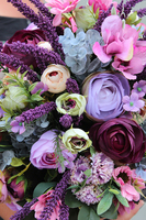 Jesienna Aura, kompozycja kwiatowa / bukiet / flowerbox wys.34cm 