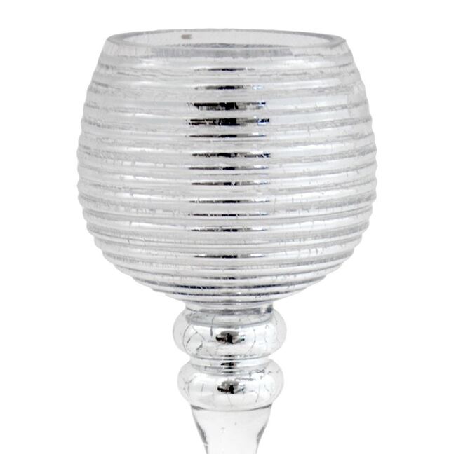 elegancki świecznik glamour, Forester Frost, wys.40cm