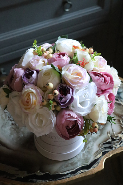 Arkadia Berano, kolorowy flowerbox, wys.28cm