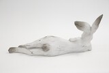 figurka zając / królik, Wielkanocna Siesta, wym.20x46x14.5cm