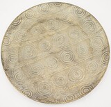 Indie Gold, stylowa taca metalowa, kpl.3szt 