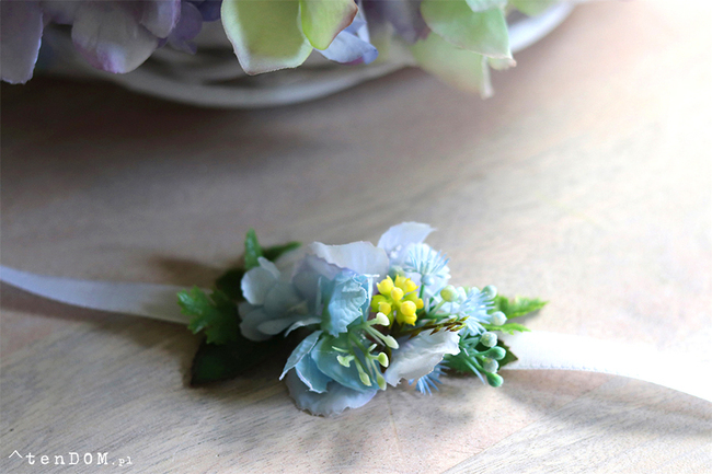 bransoletka kwiatowa na rękę, Candela rozmiar uniwersalny 