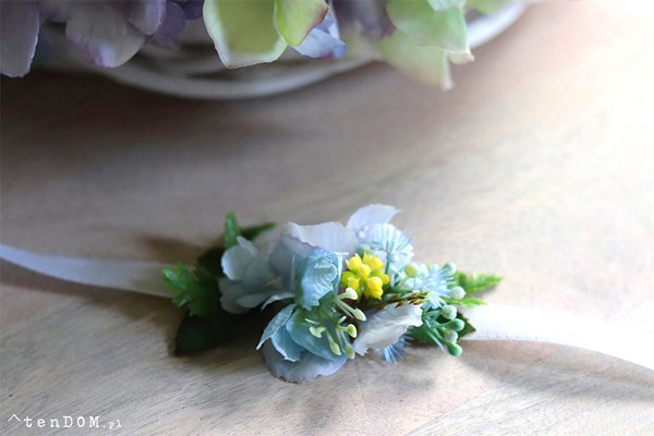 bransoletka kwiatowa na rękę, Candela rozmiar uniwersalny 