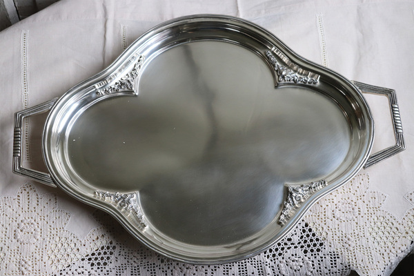 posrebrzana taca Valencia 50x36cm