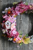 Reneta ogromny wianek dekoracyjny na drzwi, śr.50cm 