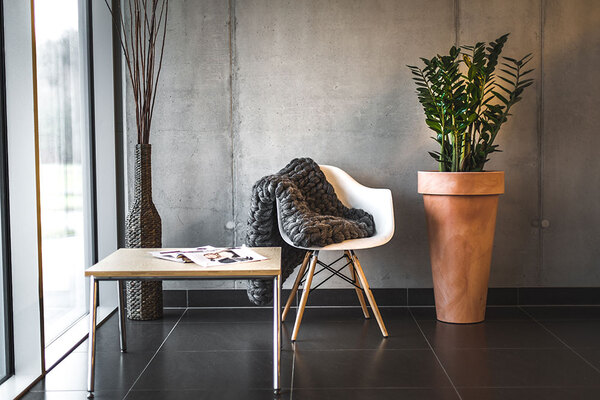 Pons donica terkakota z wewnętrzną półką 44x75cm