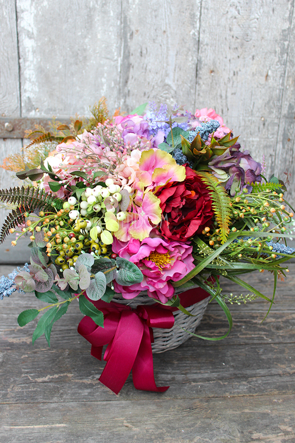 Bogactwo Natury, kosz jesienny, wys.38cm