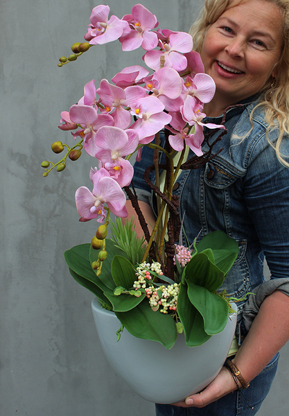 elegancki sztuczny storczyk, Terrana, wys.70cm