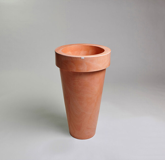 Pons donica terkakota z wewnętrzną półką 44x75cm