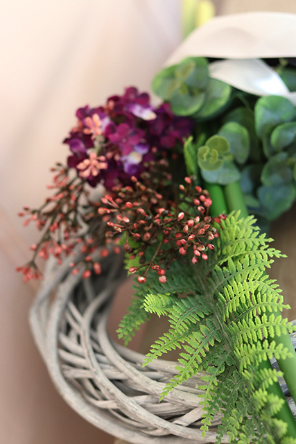 oryginalna dekoracja nagrobna Kalla 3, dł.80cm, śr.28cm