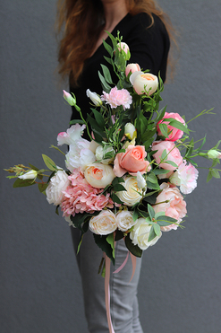 bukiet / dekoracja nagrobna, Musea, dł.56cm