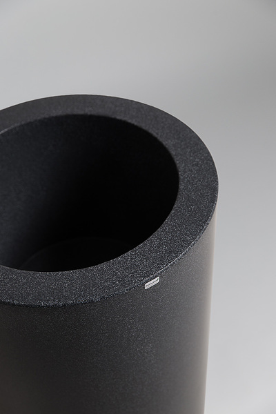 Tilla donica ciemny marmurek z wewnętrzną półką 49x90cm