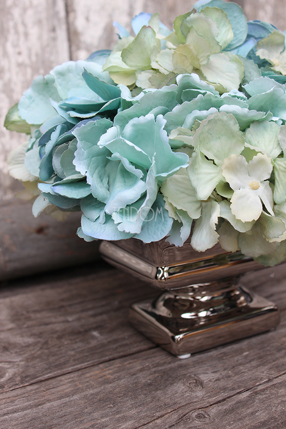 kompozycja kwiatowa mini / bukiet Ocean wys.20cm