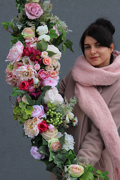 girlanda wiosenna Carmen, dł.180cm