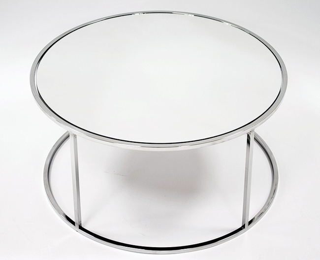  Gracja, lustrzany stolik do kawy, wym.40x80x80cm