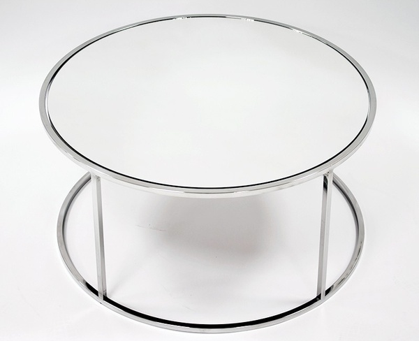  Gracja, lustrzany stolik do kawy, wym.40x80x80cm