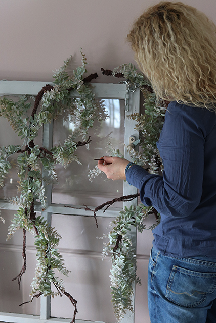 dekoracja roślinna na korzeniu Wild Tree, wym.100cm