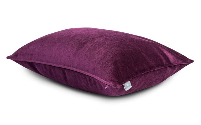 poduszka dekoracyjna welurowa, Velvetia, fiolet, wym.50x50cm