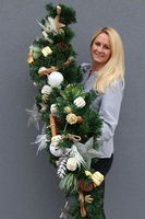 bożonarodzeniowa girlanda z cynamonem, Moderno Della, dł.150cm 