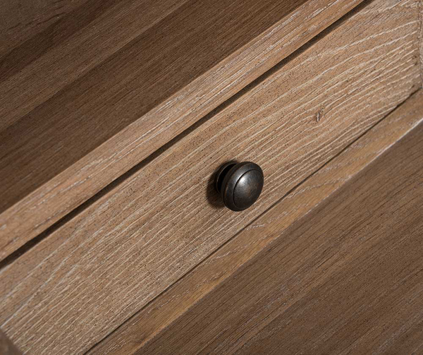 Classic, biurko sekretarzyk dębowy, wym.120x60x98cm