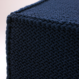 pufa Comfortable Flat dark blue 60x60x35cm