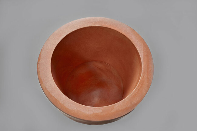 Pons donica terkakota z wewnętrzną półką 44x75cm