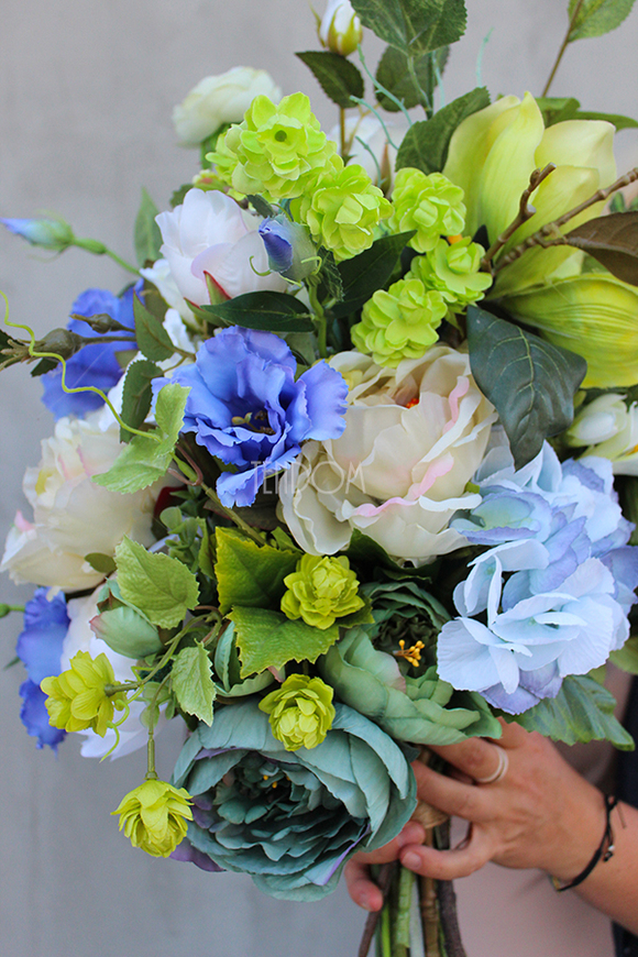 bukiet / dekoracja kwiatowa do wazonu Samanta, wys.60cm 