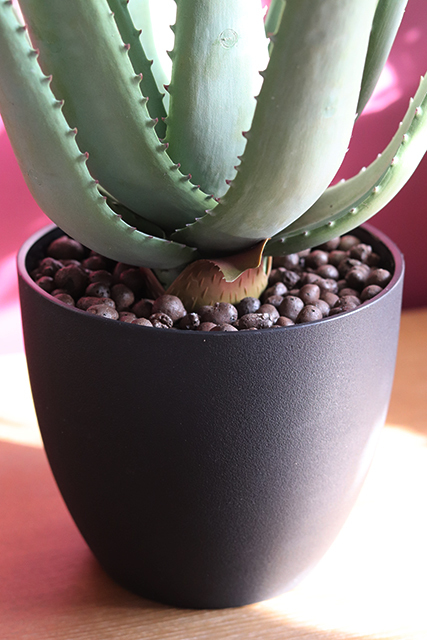 wieczny aloes doniczkowy, sztuczna roślina / sukulent, wys.54cm