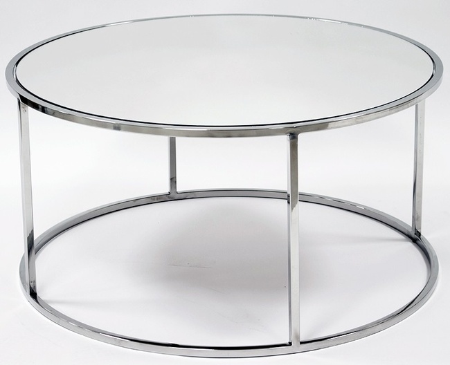  Gracja, lustrzany stolik do kawy, wym.40x80x80cm