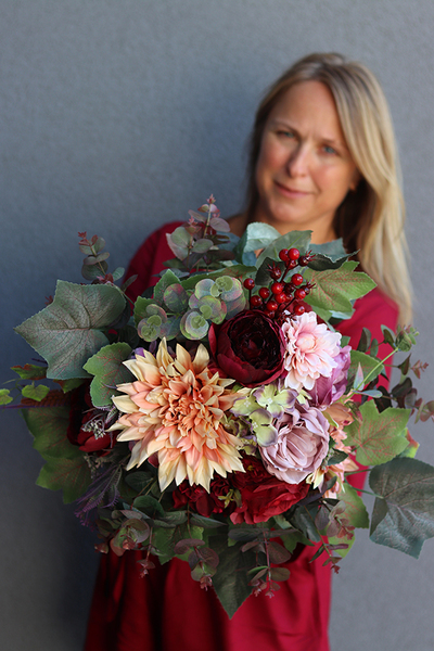 England Reseni, bukiet / dekoracja nagrobna, wys.42cm